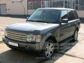 Land Rover Range Rover autófóliázás: fényes grafit szürke autó fóliázás 03