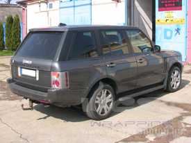 Land Rover Range Rover autófóliázás: fényes grafit szürke autó fóliázás 07